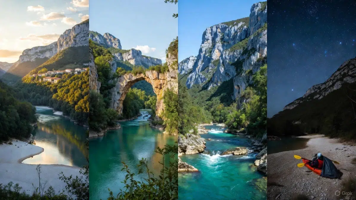 top 4 des plus beaux itinéraires de kayak